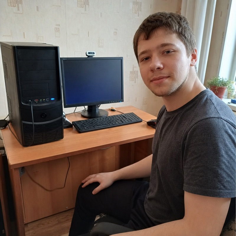 Клиент после работы Виталия: Компьютер · замена блока питания